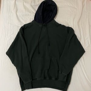 brandy melville color block hoodie